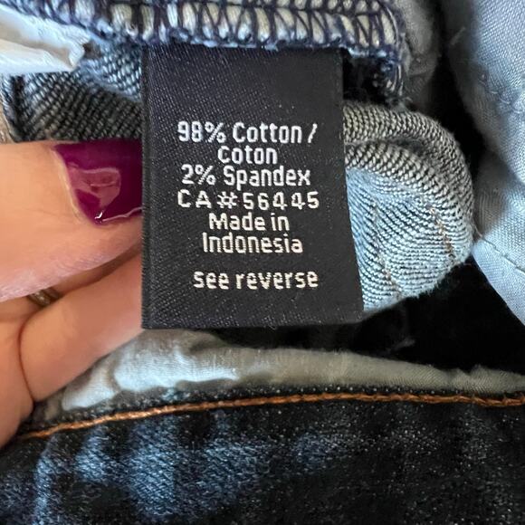 J Crew Women's Stretch Matchstick Straight Leg Jeans Size 31R (hemmed) - Picture 10 of 11